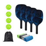 Maxbell 4x Pickleball Paddles Lightweight with Carrying Bag Gifts for Men Women
