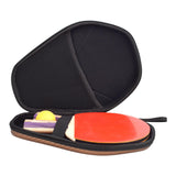 Maxbell Wear Resistant Table Tennis Paddle Case Table Tennis Racket Bag Waterproof Black