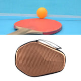 Maxbell Wear Resistant Table Tennis Paddle Case Table Tennis Racket Bag Waterproof Khaki