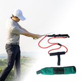 Maxbell Lightweight Golf Training Aid Fitness Supplies Golf Swing Resistance Bands Red