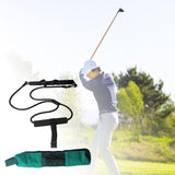 Maxbell Lightweight Golf Training Aid Fitness Supplies Golf Swing Resistance Bands Black