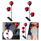 Maxbell Kids Punching Bag Set Adjustable Stand Home with Gloves Exercise Fitness 1 Glove