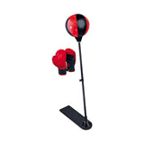 Maxbell Kids Punching Bag Set Adjustable Stand Home with Gloves Exercise Fitness 1 Glove