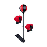 Maxbell Kids Punching Bag Set Adjustable Stand Home with Gloves Exercise Fitness two gloves