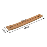 Maxbell Brake Pad Replaces Fittings Spare Easy Installation Ground for Exercise Bike Artificial Leather