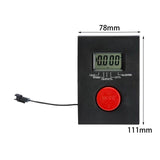 Maxbell Portable Monitor speedometers for Stationary Bikes for Rowing Machine Counter