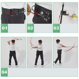 Maxbell Golf Swing Training Aid Practice Alignment Correct Posture Adult Belt Band