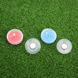 Maxbell Golf Ball Marker Level Function Hat Clip for Golfer Putting Aid Women Kids Red