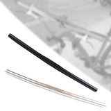 Maxbell Lightweight Bike Handlebar Flat Bar Outdoor Riding Biking Repairing black