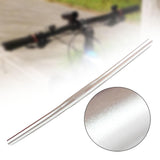 Maxbell Lightweight Bike Handlebar Flat Bar Outdoor Riding Biking Repairing Argent