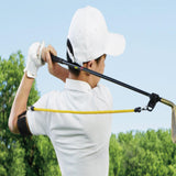 Maxbell Golf Swing Trainer Training Aid Belt Elastic Resistance Rope Practice Band