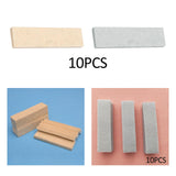 Maxbell 10x Exercise Bike Brake Pads Replacement Part Equipment Wool Felt for Gym Beige