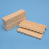 Maxbell 10x Exercise Bike Brake Pads Replacement Part Equipment Wool Felt for Gym Beige