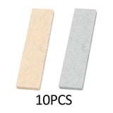 Maxbell 10x Exercise Bike Brake Pads Replacement Part Equipment Wool Felt for Gym Beige