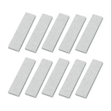 Maxbell 10x Exercise Bike Brake Pads Replacement Part Equipment Wool Felt for Gym White