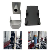 Maxbell Metal Water Cup Holder Sturdy for Squat Rack Fitness Equipment Attachment