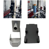 Maxbell Metal Water Cup Holder Sturdy for Squat Rack Fitness Equipment Attachment