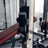 Maxbell Metal Mobile Phone Holder Stand Sturdy Durable for Squat Rack Attachment