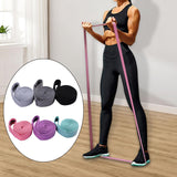 Maxbell 3Pcs Resistance Bands Set Pull up Assistance Bands for Powerlifting Fitness Gray Black