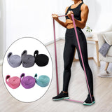 Maxbell 3Pcs Resistance Bands Set Pull up Assistance Bands for Powerlifting Fitness Gray Black
