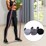 Maxbell 3Pcs Resistance Bands Set Pull up Assistance Bands for Powerlifting Fitness Gray Black