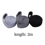 Maxbell 3Pcs Resistance Bands Set Pull up Assistance Bands for Powerlifting Fitness Gray Black