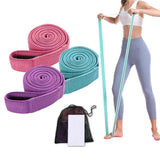 Maxbell 3Pcs Resistance Bands Set Pull up Assistance Bands for Powerlifting Fitness Violet Pink