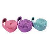 Maxbell 3Pcs Resistance Bands Set Pull up Assistance Bands for Powerlifting Fitness Violet Pink