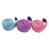 Maxbell 3Pcs Resistance Bands Set Pull up Assistance Bands for Powerlifting Fitness Violet Pink