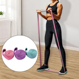Maxbell 3Pcs Resistance Bands Set Pull up Assistance Bands for Powerlifting Fitness Violet Pink
