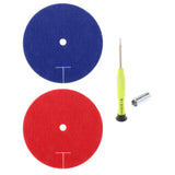 Maxbell Fencing Guard Pad Foil Hand Protector Guard Epee Guard Pad for Epee Foil Red