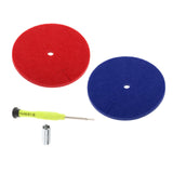 Maxbell Fencing Guard Pad Foil Hand Protector Guard Epee Guard Pad for Epee Foil Red