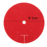 Maxbell Fencing Guard Pad Foil Hand Protector Guard Epee Guard Pad for Epee Foil Red