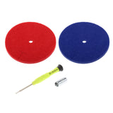 Maxbell Fencing Guard Pad Foil Hand Protector Guard Epee Guard Pad for Epee Foil Red