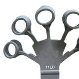 Maxbell Hand Grip Strengthener Silicone Finger Exercise for Forearm Muscle Sports gray