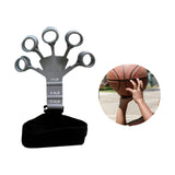 Maxbell Hand Grip Strengthener Silicone Finger Exercise for Forearm Muscle Sports gray