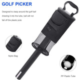 Maxbell Golf Ball Pick up with Tube Holds 70 Balls Golfing Accessories Training