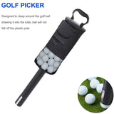 Maxbell Golf Ball Pick up with Tube Holds 70 Balls Golfing Accessories Training