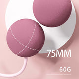 Maxbell Cordless Jumping Rope Gym Exercise Fitness Weighted Jump Rope for Kids Ball dia6.5cm Pink
