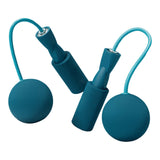 Maxbell Cordless Jumping Rope Gym Exercise Fitness Weighted Jump Rope for Kids Ball dia6.5cm Blue