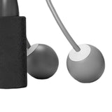 Maxbell Cordless Jumping Rope Gym Exercise Fitness Weighted Jump Rope for Kids Ball dia.3.2cm Black