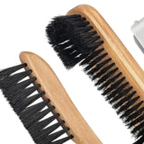 Maxbell Durable Billiards Pool Table Brush Set Cleaning Brushes Pool Table Cleaner Brown 3PCS