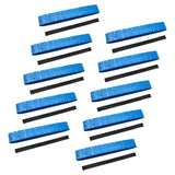 Maxbell 10 Pieces Tennis Overgrip Anti Skid Racket Grip Tape for Motorbike Handlebar Blue