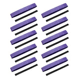 Maxbell 10 Pieces Tennis Overgrip Anti Skid Racket Grip Tape for Motorbike Handlebar Violet