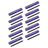 Maxbell 10 Pieces Tennis Overgrip Anti Skid Racket Grip Tape for Motorbike Handlebar Violet