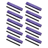 Maxbell 10 Pieces Tennis Overgrip Anti Skid Racket Grip Tape for Motorbike Handlebar Violet