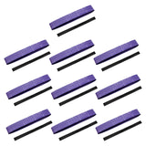 Maxbell 10 Pieces Tennis Overgrip Anti Skid Racket Grip Tape for Motorbike Handlebar Violet