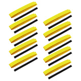 Maxbell 10 Pieces Tennis Overgrip Anti Skid Racket Grip Tape for Motorbike Handlebar Yellow