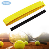 Maxbell 10 Pieces Tennis Overgrip Anti Skid Racket Grip Tape for Motorbike Handlebar Yellow