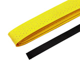 Maxbell 10 Pieces Tennis Overgrip Anti Skid Racket Grip Tape for Motorbike Handlebar Yellow